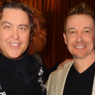Steve G. Jones with magician Jeff McBride
