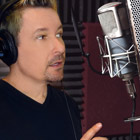 Steve G. Jones in the studio