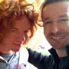 Steve G. Jones with Carrot Top