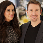 Steve G. Jones with Patti Stanger of Millionaire Matchmaker