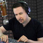 Steve G. Jones at the mixing board