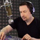 Steve G. Jones at the mixing board