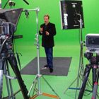 Steve G. Jones in the studio