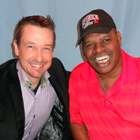 Steve G. Jones with Leon Spinks