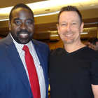 Steve G. Jones with Les Brown of The Secret
